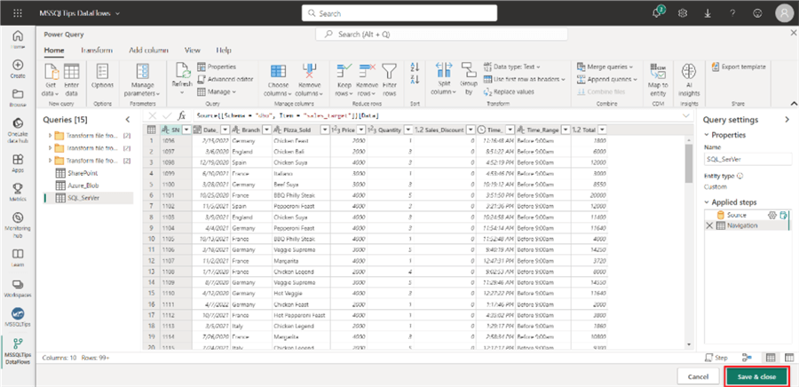 Data Transformation