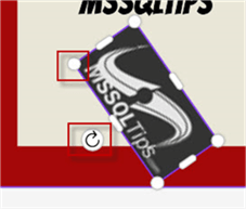 Rotate and resize