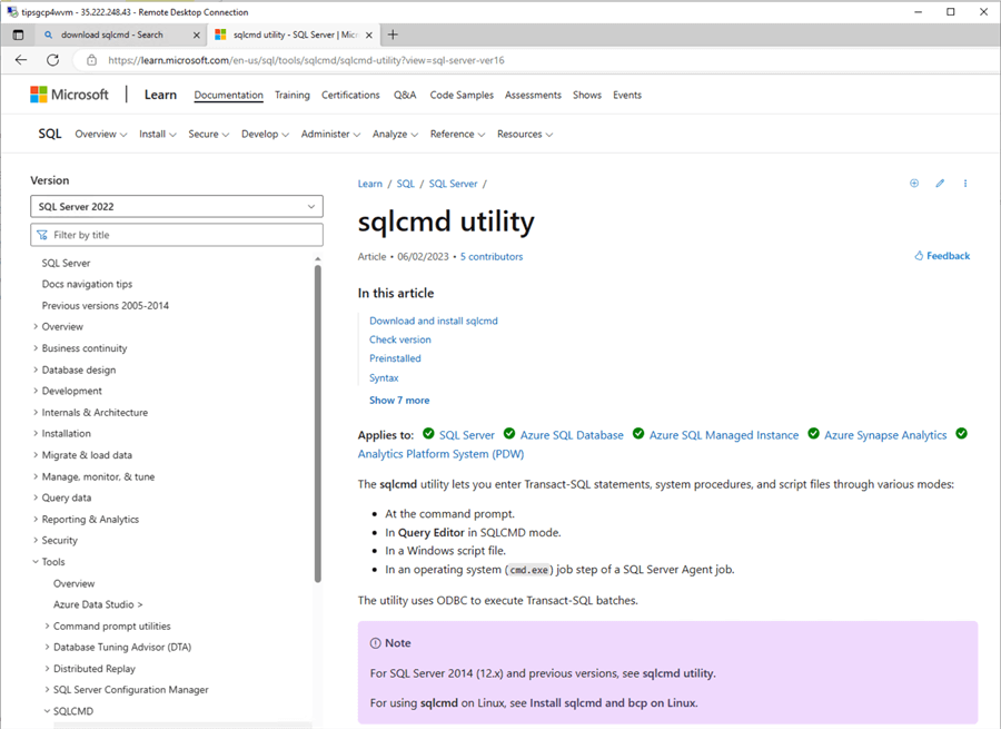 Deploy and Secure a SQL Server Instance on GCP Managed Service
