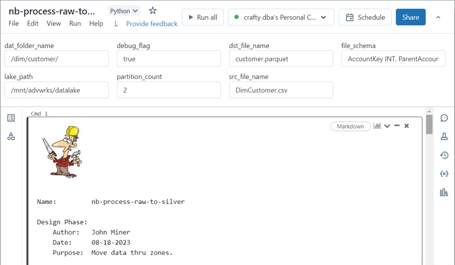 Deploy + Configure Delta Lakehouse - a stub (to be developed code) program