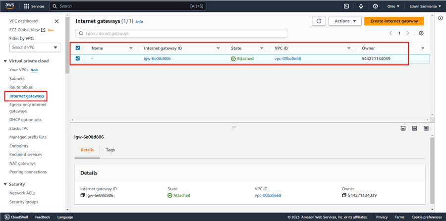 AWS EC2 Dashboard