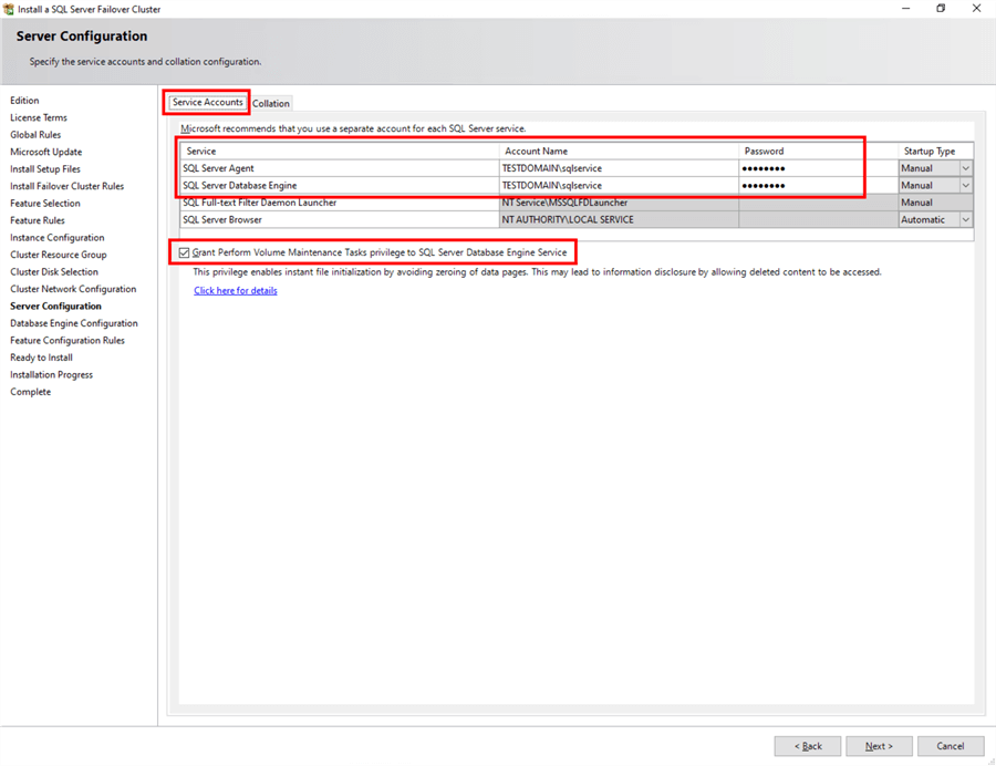 Install SQL Server 2022 on Windows Server 2022 Failover Cluster WSFC