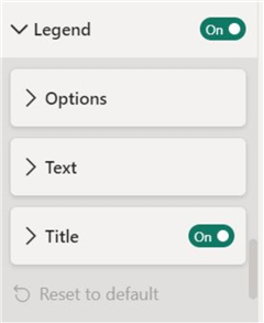 Legend Formatting