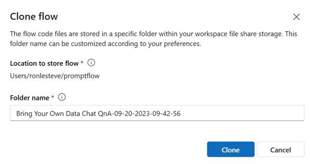 CloneFlow Step to clone flow