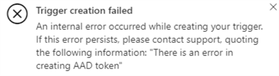 error creating reflex item