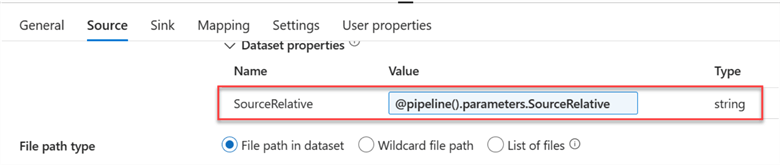 New Dynamic Content in the value section