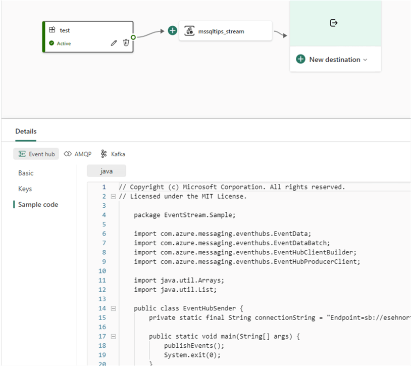 custom app source with java sample code