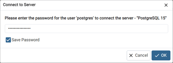 IaaS - Azure PostgreSQL - supply password to connect