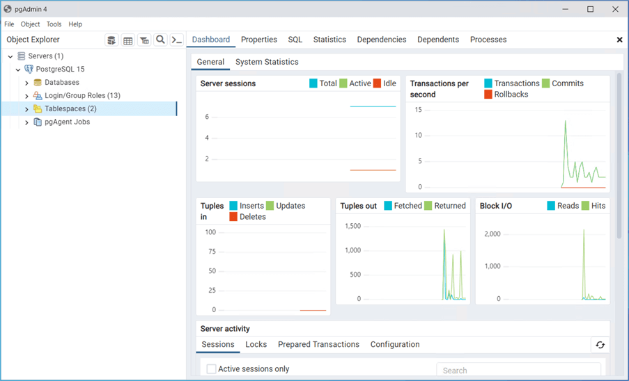 IaaS - Azure PostgreSQL - default database server configuration