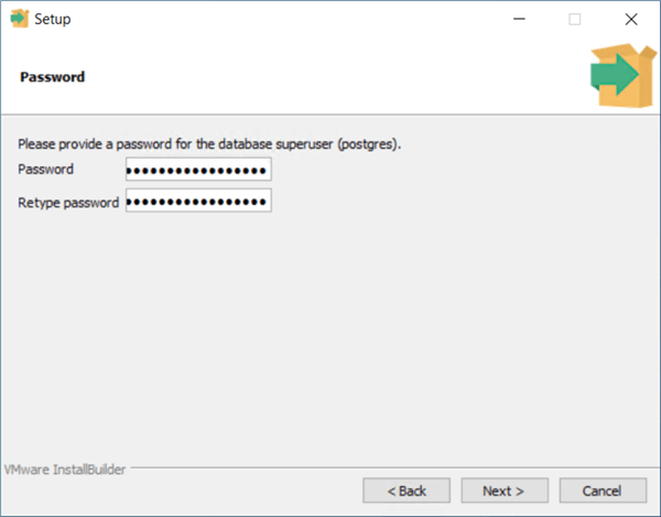 IaaS - Azure PostgreSQL - super user password