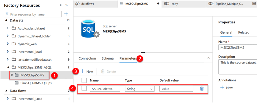 Set Source Parameter