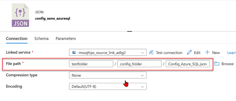 Upload Config File to Storage