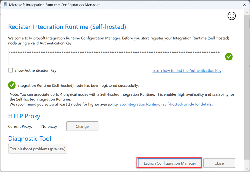 Launch Configration Manager