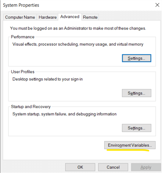 System properties