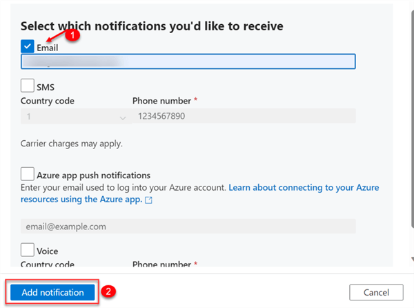 add notification