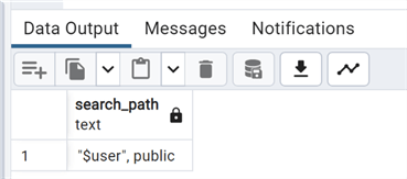 PostgreSQL query results