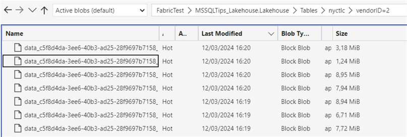 no changes for the other partition