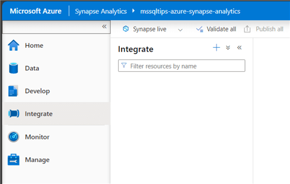Overview of Azure Synapse Studio Environment. Explaining the entire Environment.