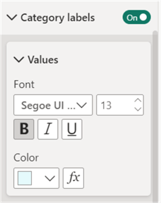 Category option