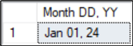 Month DD, YY