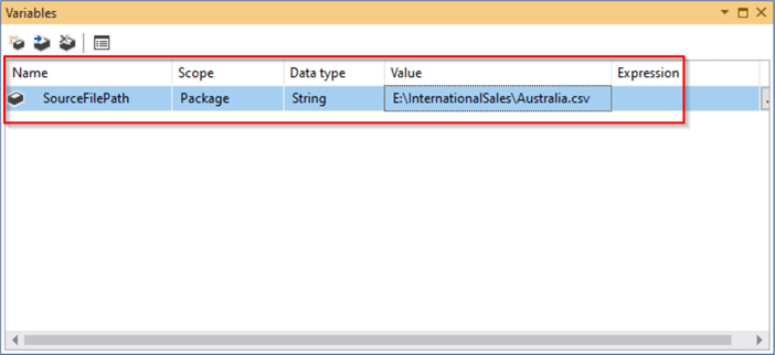 Add variable