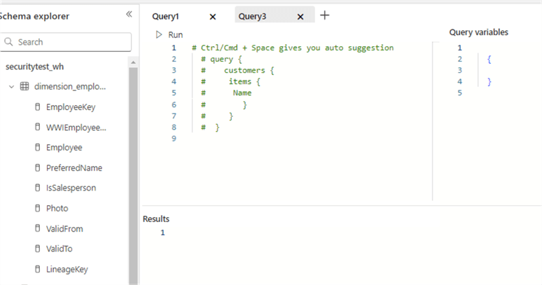 API for GraphQL in Microsoft Fabric