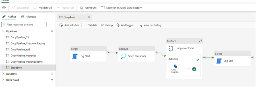 Manage Azure Data Factory pipelines in Microsoft Fabric