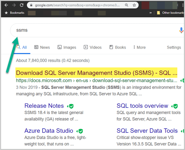Type in google search box