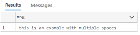 replace query results