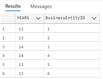 DATEDIFF with tables