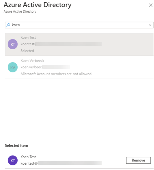 add ad user as admin