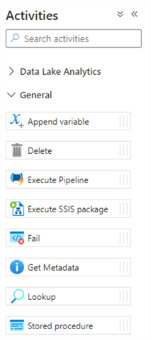 Learn about Azure Data Factory Activities