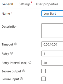 general pane script activity