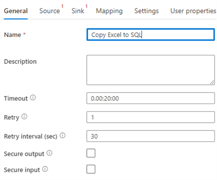 copy data general settings