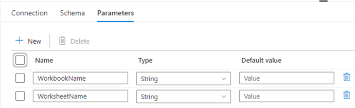 add two parameters