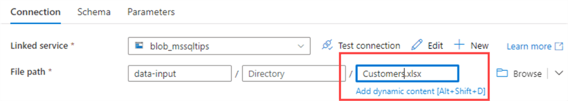 add dynamic content