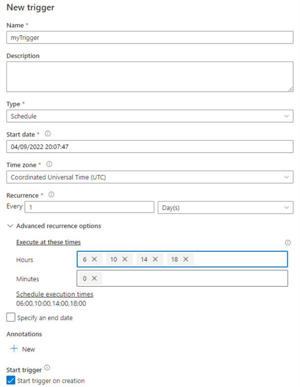 Scheduling and Monitoring in ADF