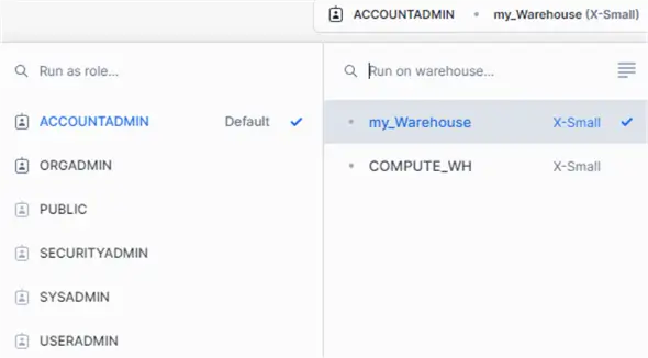 newly created warehouse