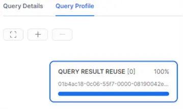 query cache in execution plan