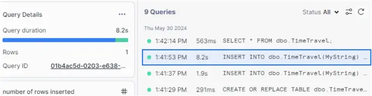 get the query ID