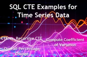 SQL CTE Examples for Time Series Analysis