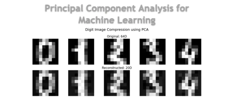 Principal Component Analysis for Machine Learning