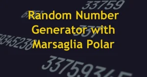 Random Number Generator in SQL using Marsaglia Polar