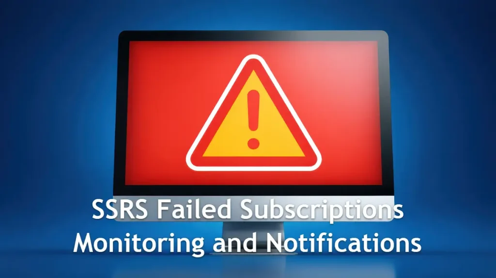 SQL Server Reporting Services Failed Subscriptions Monitoring and Notifications