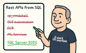 A history of accessing REST APIs and web pages from SQL Server